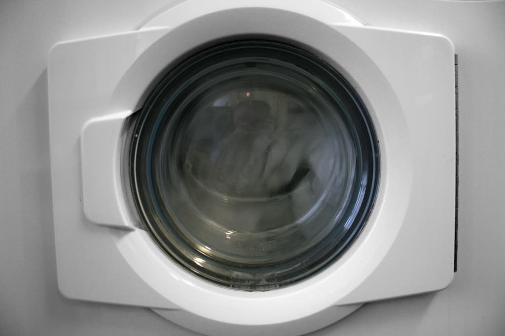 Washing machine spin