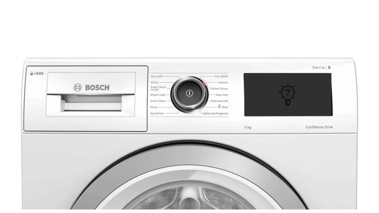 Bosch Washing Machine Control Panel Not Working? (How To Fix)