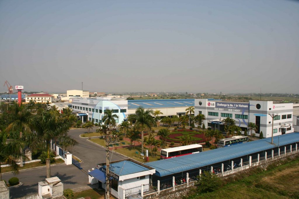 LG factory in Vietnam 