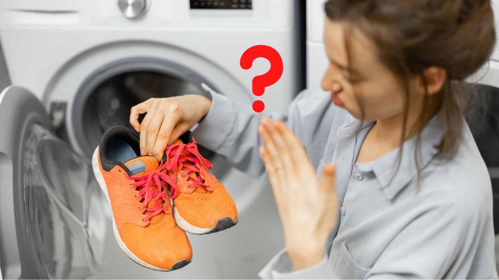 Washing tennis shoes in washing machine
