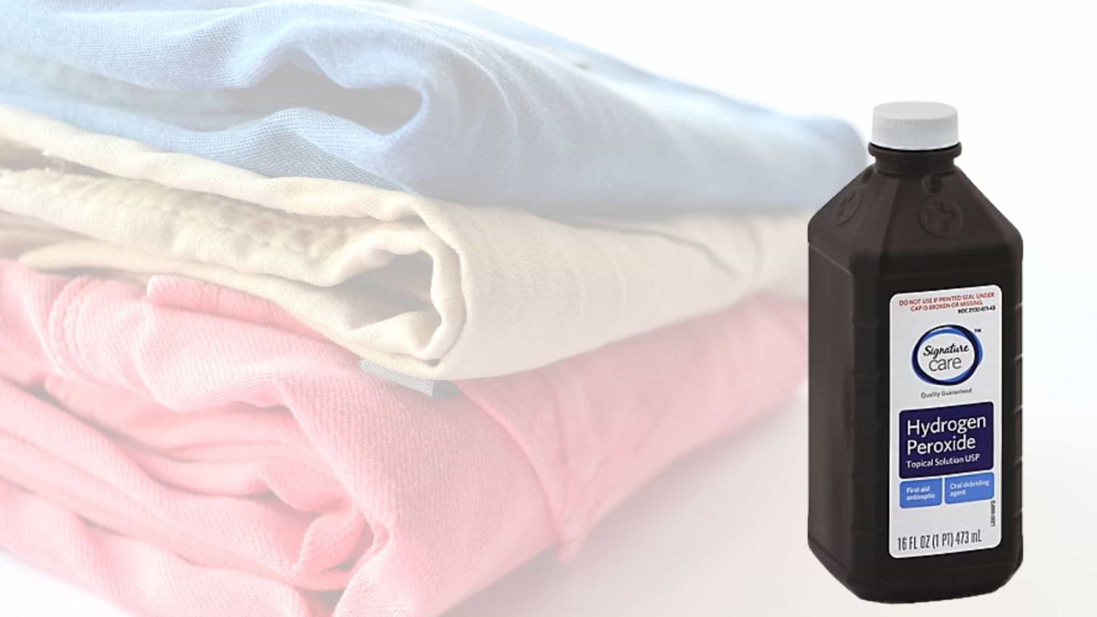 Does Hydrogen Peroxide Bleach Clothes? (Important Things You Need To