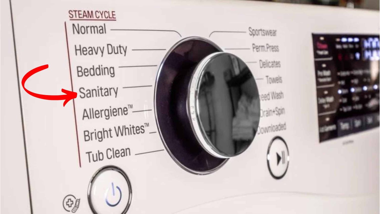 LG Washer Sanitary Cycle? (How To Use It Effectively) Diary of Spaces