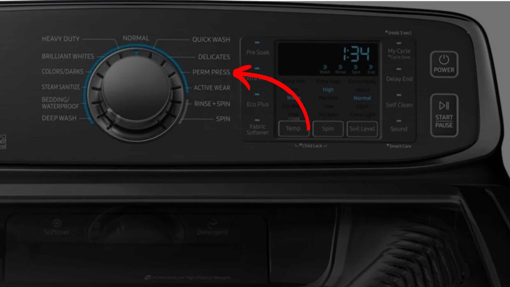 What Is Perm Press On Samsung Washer