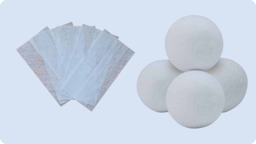 dryer balls and dryer sheets together