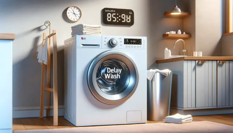 Delay Wash on LG Washer (Important Things You Must Know)