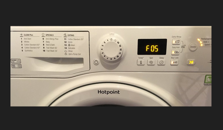 Hotpoint Washing Machine F05 (How to fix)