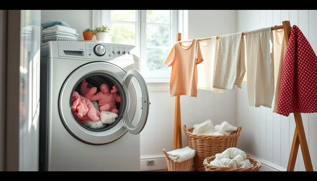 Washing Baby Clothes Without Fabric Softeners