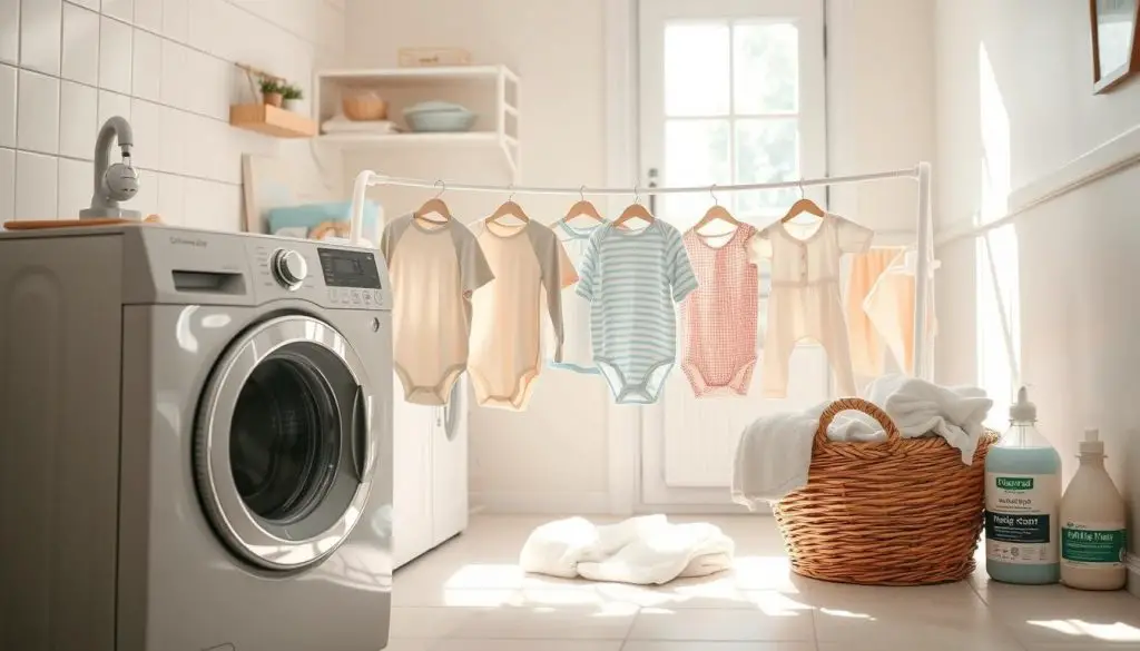 Washing Baby Clothes Without Fabric Softeners