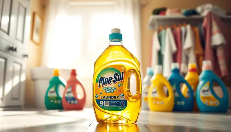 can you mix pine-sol and laundry detergent