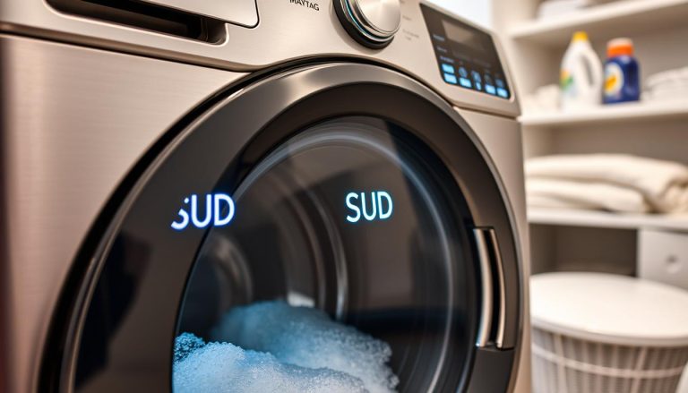 maytag washer sud code