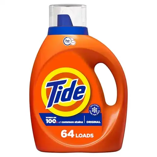 Tide Liquid Laundry Detergent, Original, 64 loads, 84 fl oz