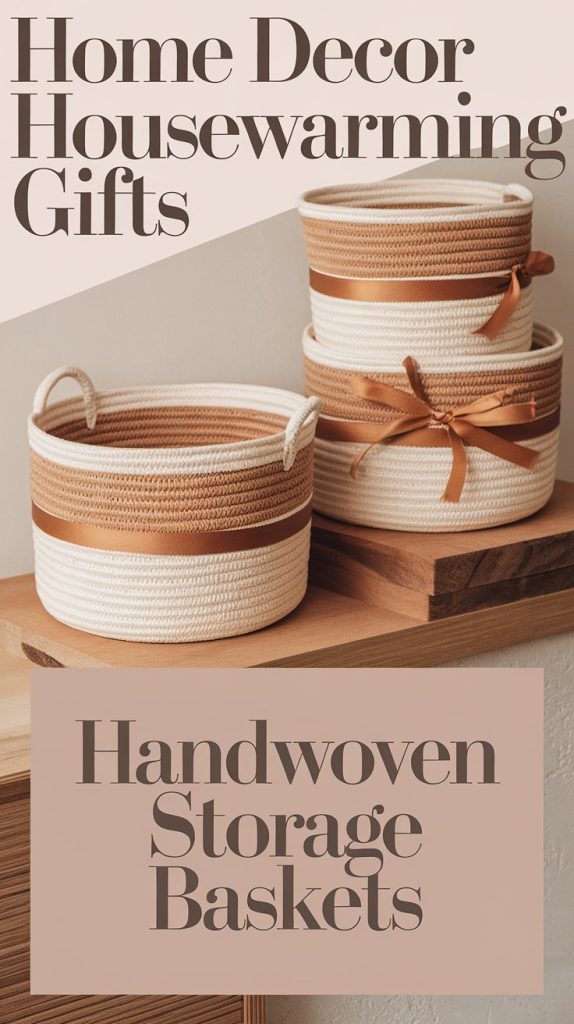 Handwoven Storage Baskets