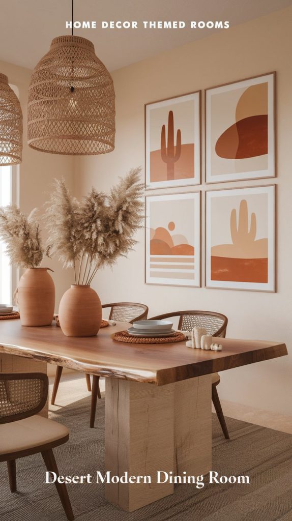 Desert Modern Dining Room