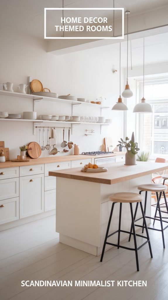 Scandinavian Minimalist Kitchen