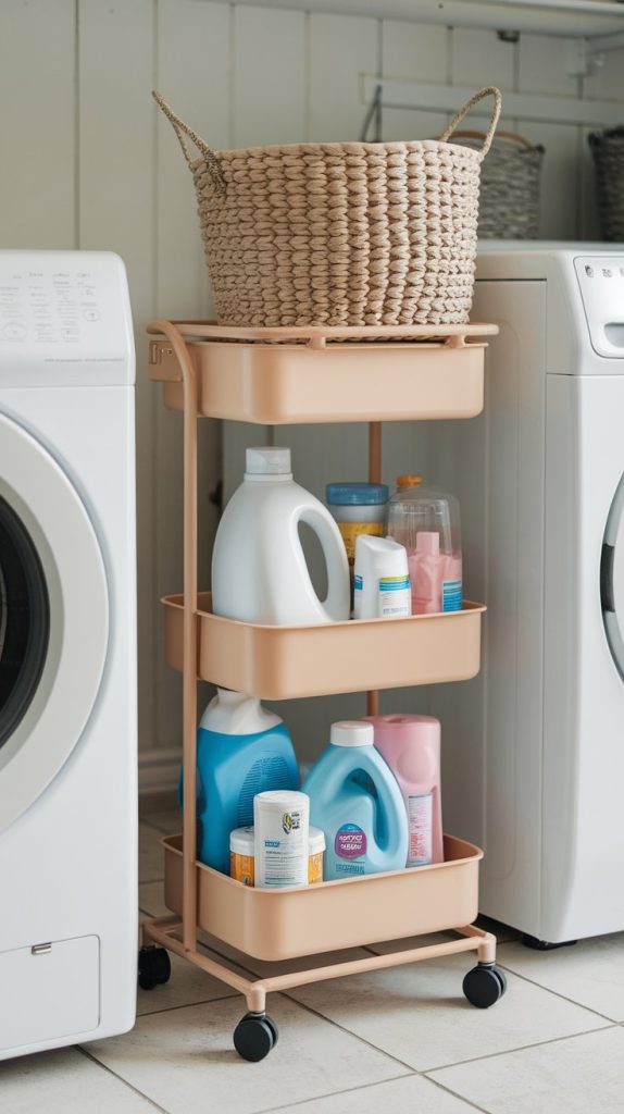 Rolling Laundry Cart