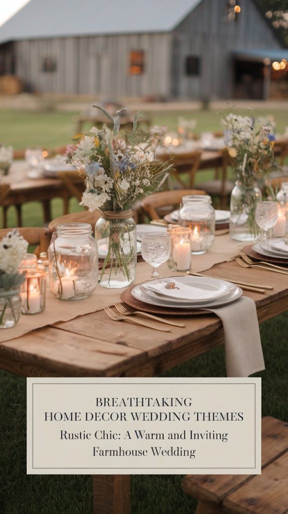 A Warm and Inviting Farmhouse Wedding