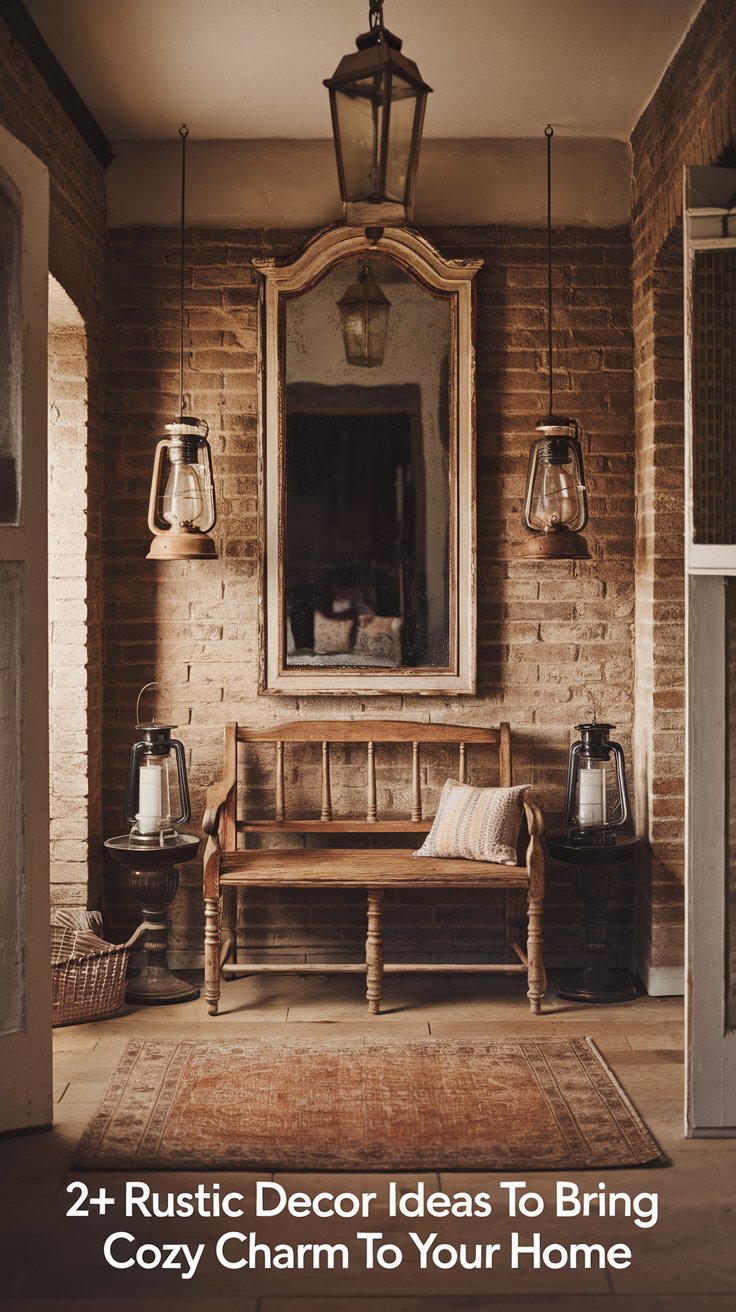 Display Vintage Finds for Rustic Character