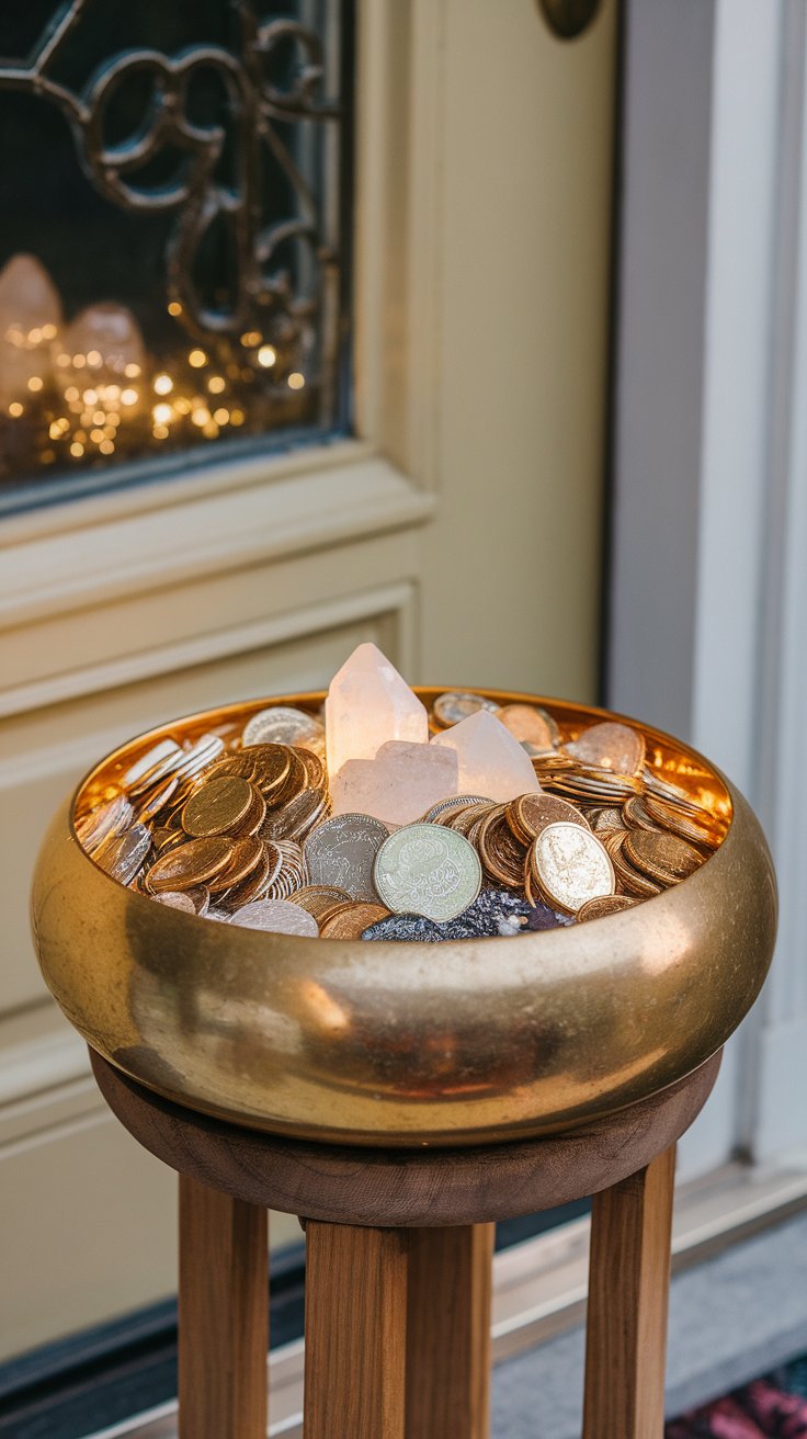 Keep a Money Bowl at Your Entrance