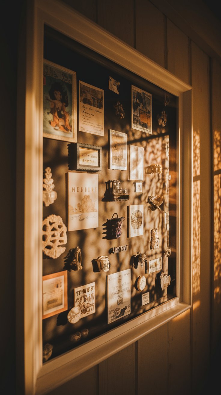 DIY Shadow Box Gallery Wall