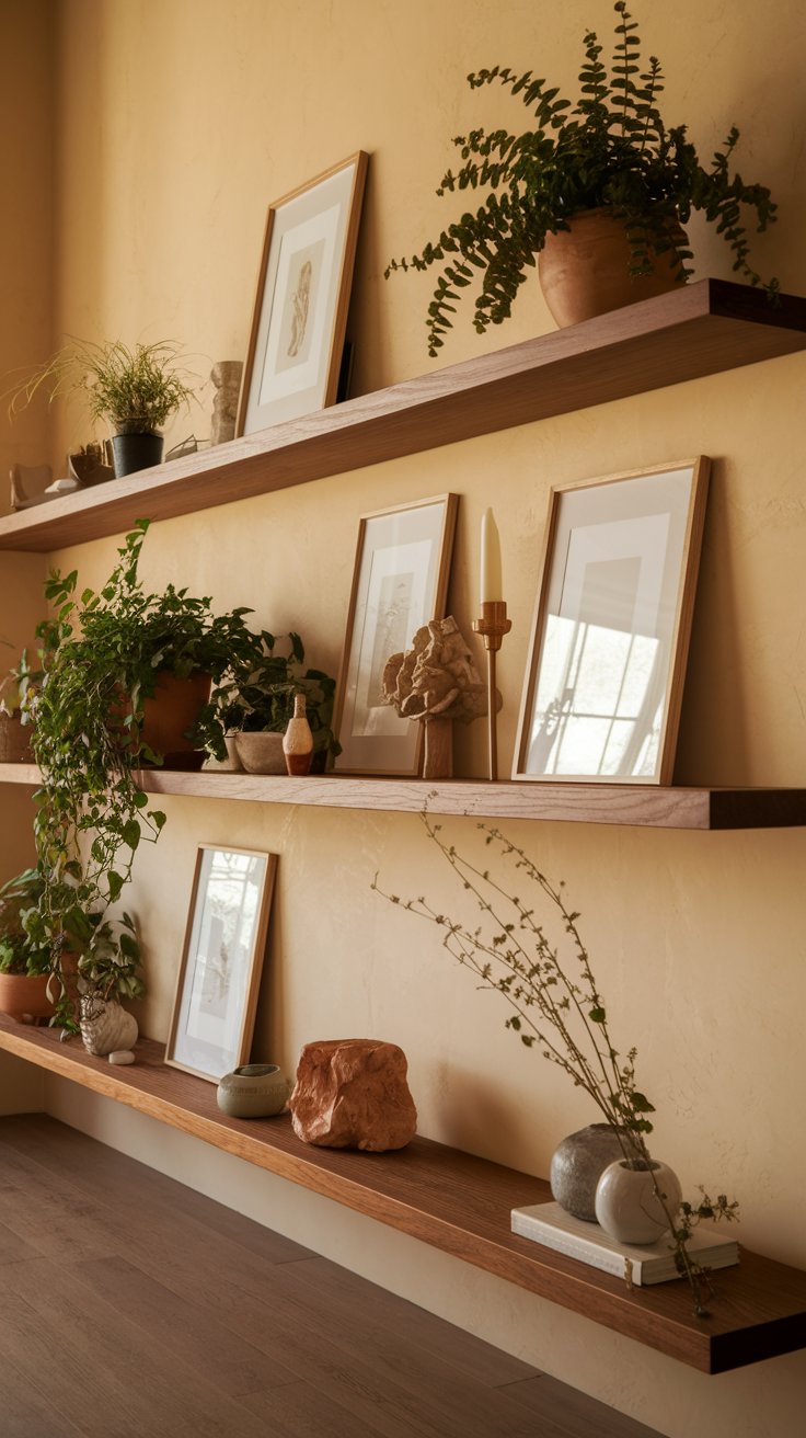 DIY Floating Shelves Gallery