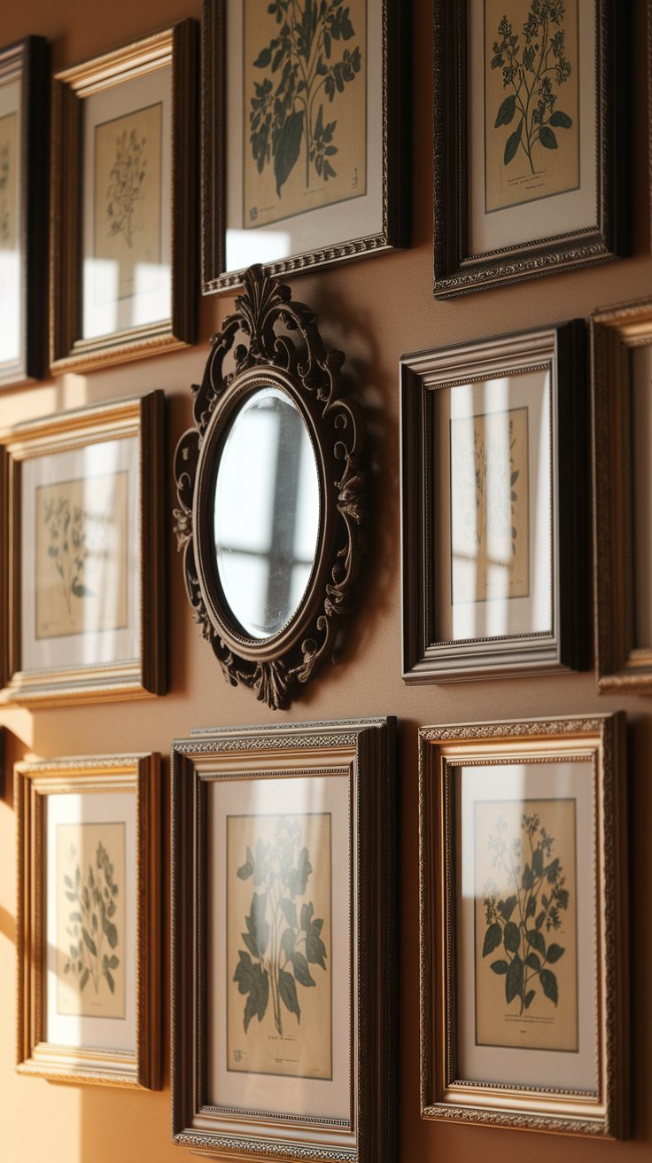 Vintage-Inspired Gallery Wall