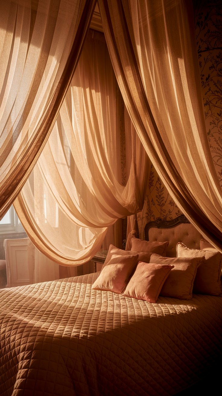 Floor-to-Ceiling Flowing Drapes