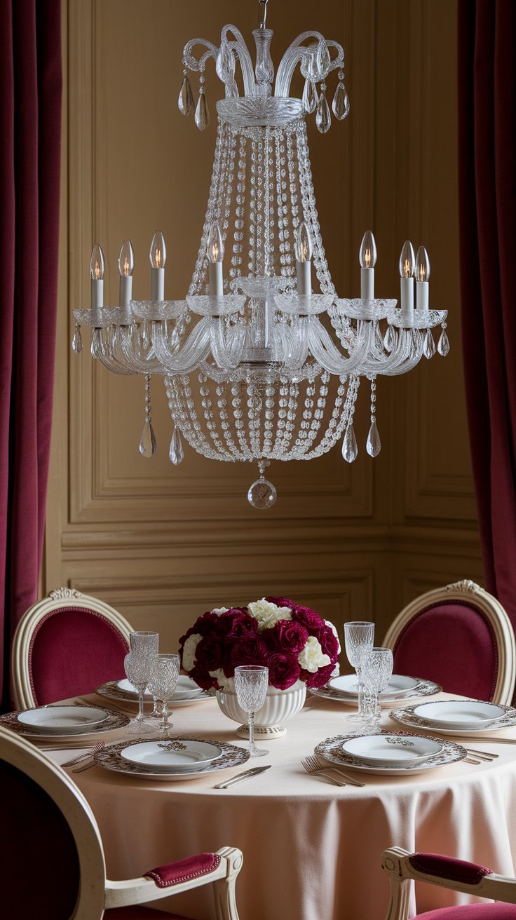 Vintage Chandeliers for Subtle Glamour