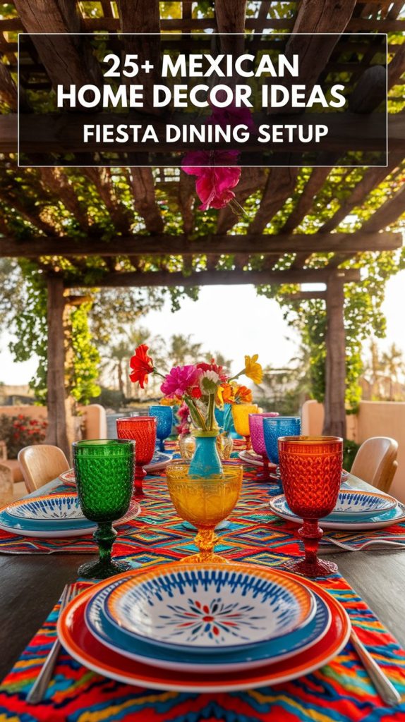 Fiesta-Inspired Dining Area