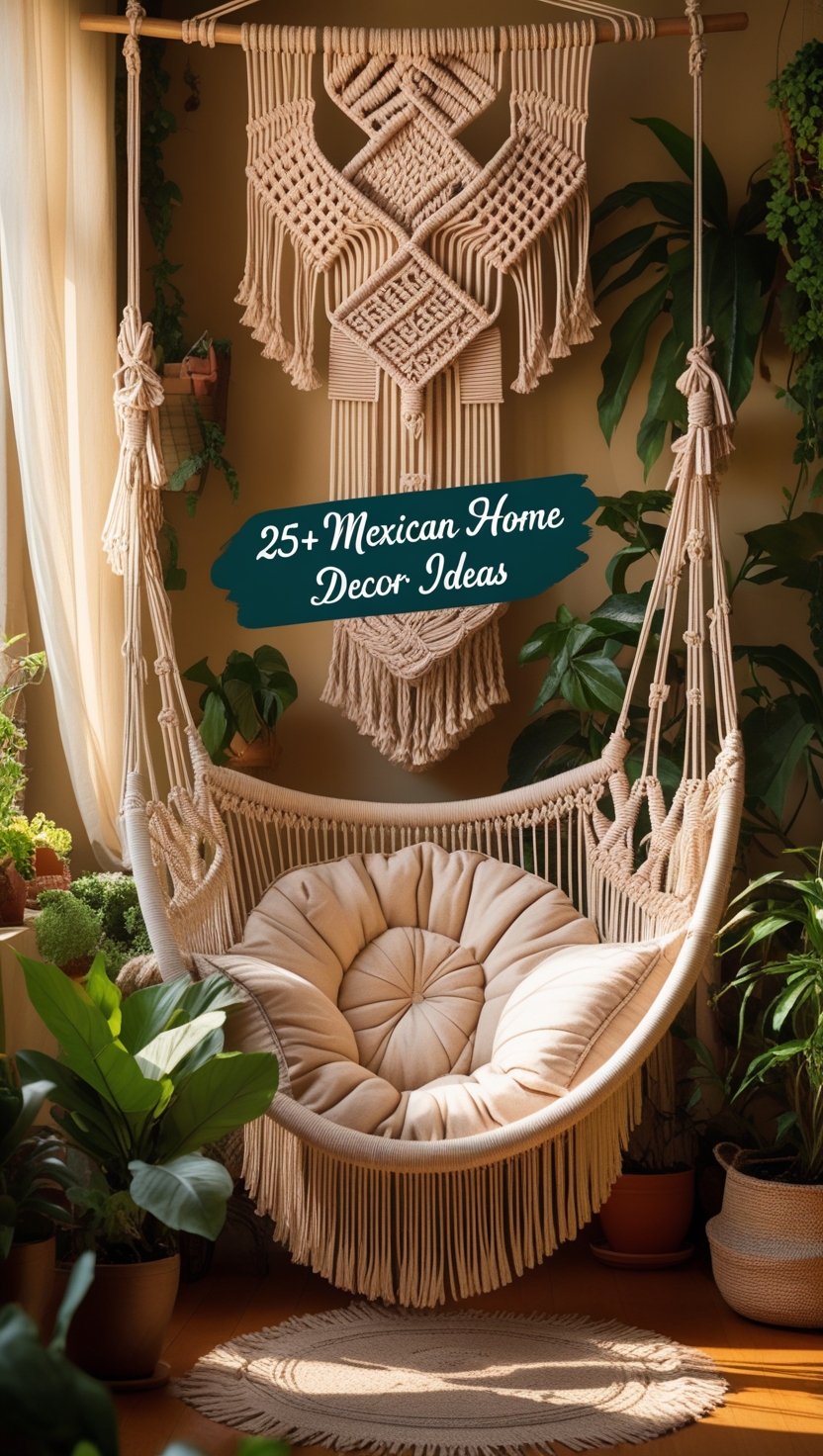 Macramé Accents for a Boho Vibe