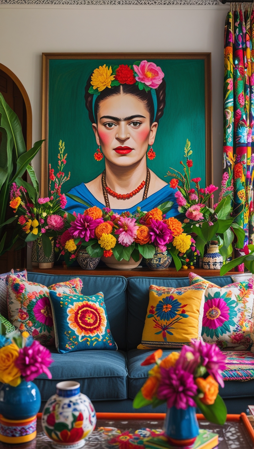 Frida Kahlo-Inspired Art Pieces