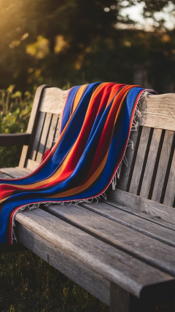 Mexican Blanket Throws for Layering