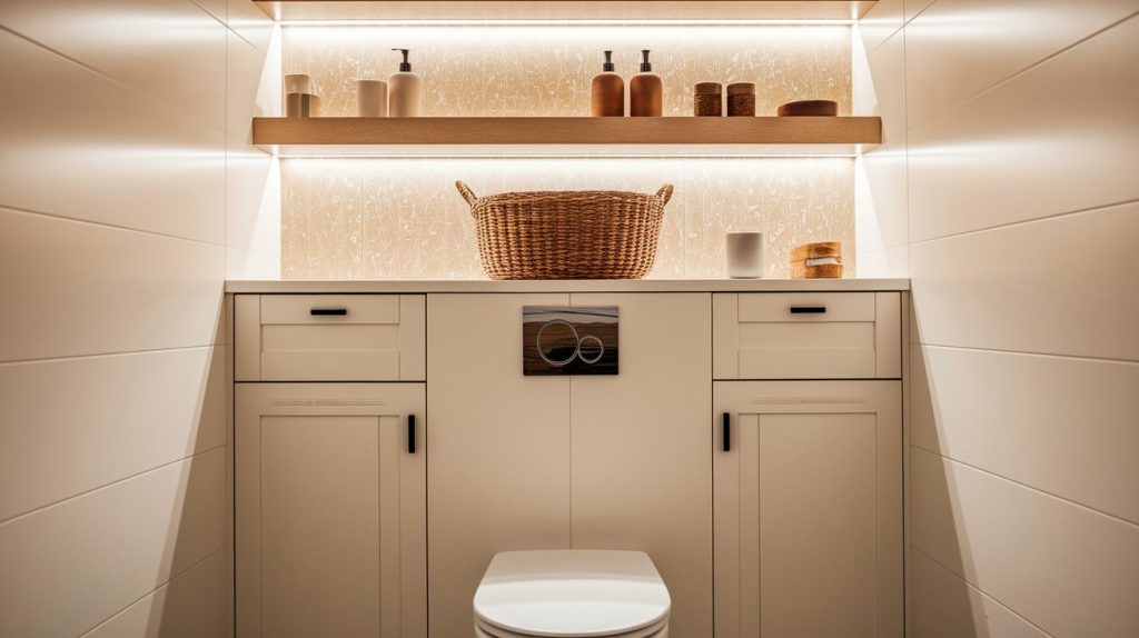 12 Brilliant Organizational Behind Toilet Decor Ideas You’ll Love ...