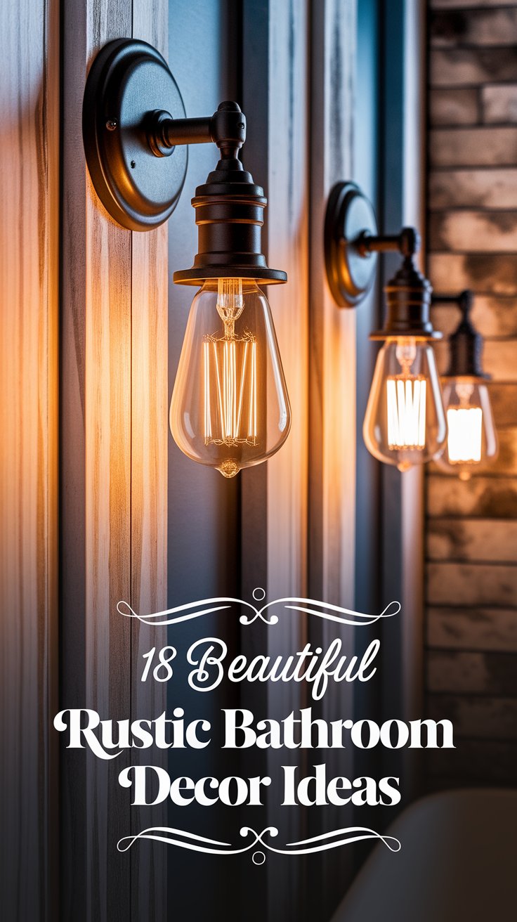 Edison Bulb Sconces for Warm Lighting