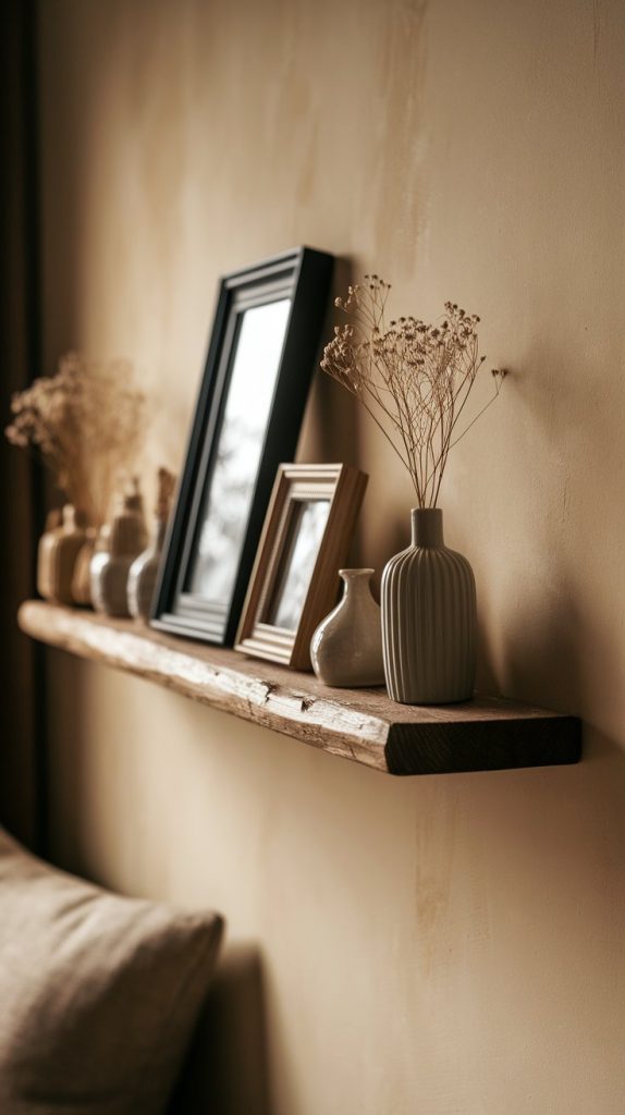 Stunning Rustic Textured Apartment Decor For Small Spaces image