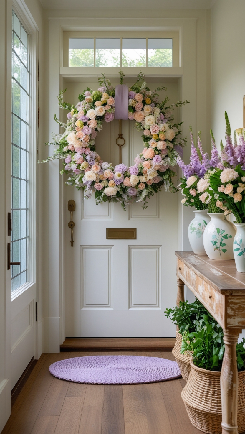 Create a Spring-Inspired Entryway