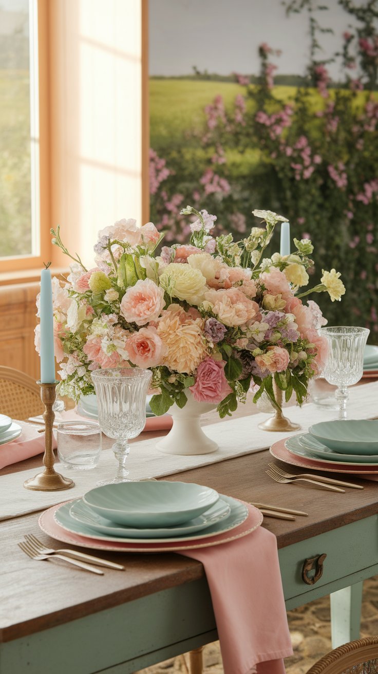 Update Your Dining Table with a Spring Centerpiece