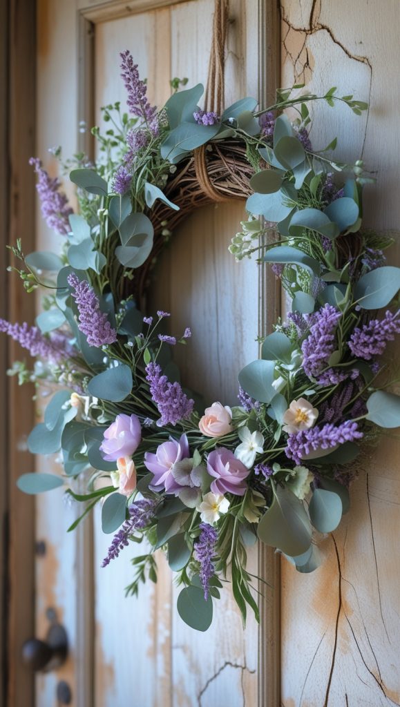 Hang a Spring Wreath on Your Front Door