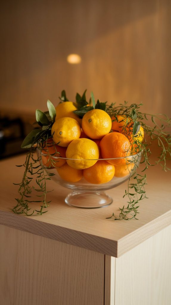 Use Citrus Fruits as Decor Accents