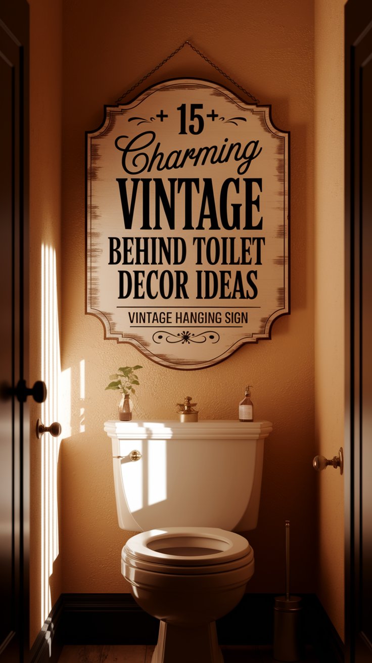 Vintage-Inspired Hanging Sign