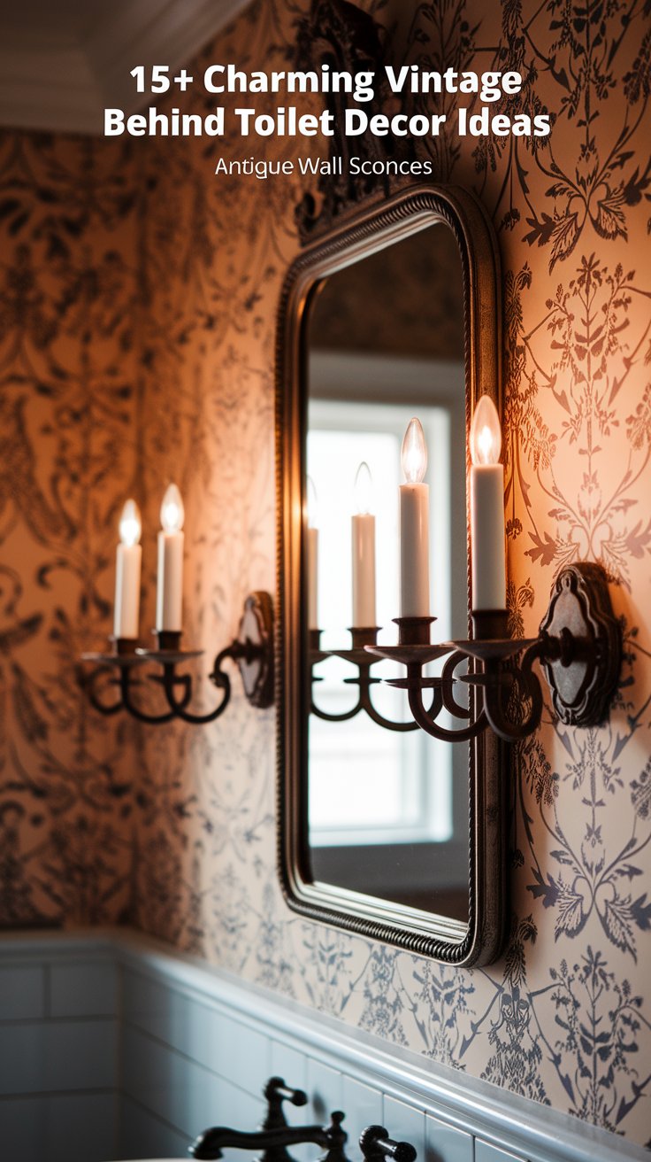 Antique Wall Sconces for Soft Lighting