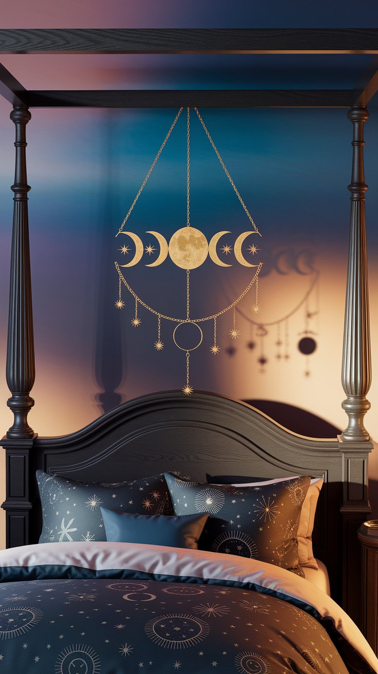 Moon Phase Wall Hangings for a Lunar Touch