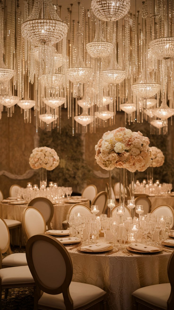 The Suspended Chandelier Tablescape