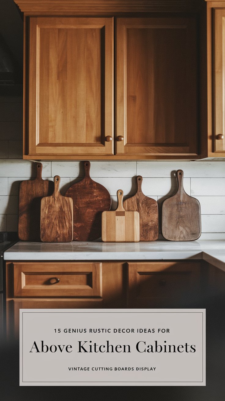 Display Vintage Cutting Boards