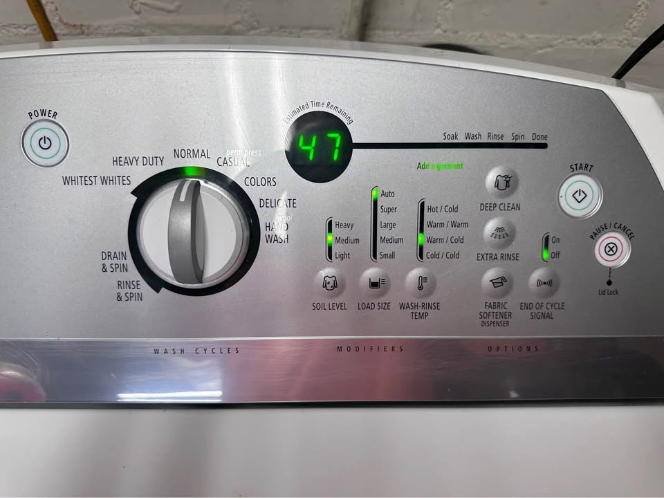 Whirlpool Cabrio Washer Filter Location