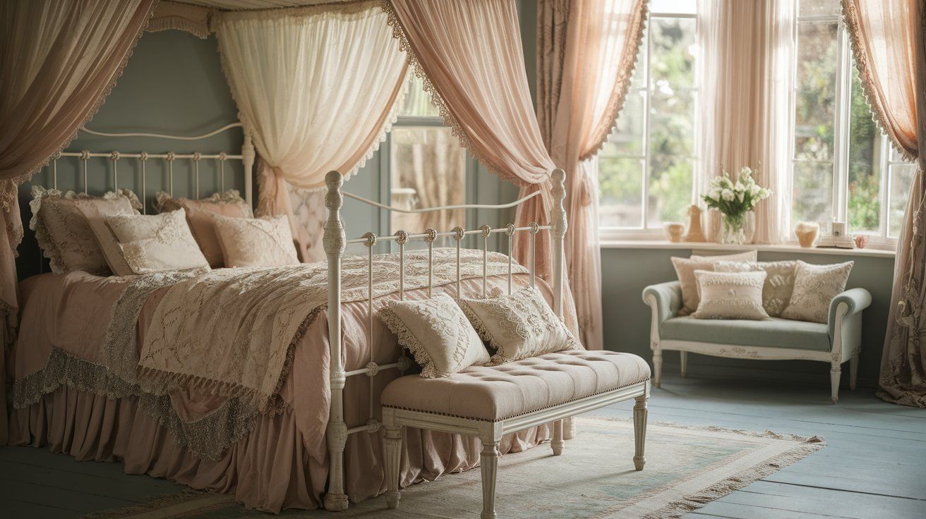 17 Charming Vintage Shabby Chic Bedroom Looks You Can Totally Recreate ...