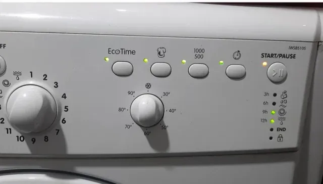 Indesit Washing Machine All Lights Flashing