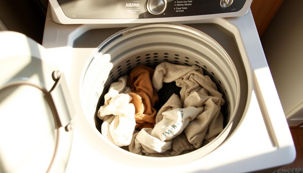 amana washer unbalanced load