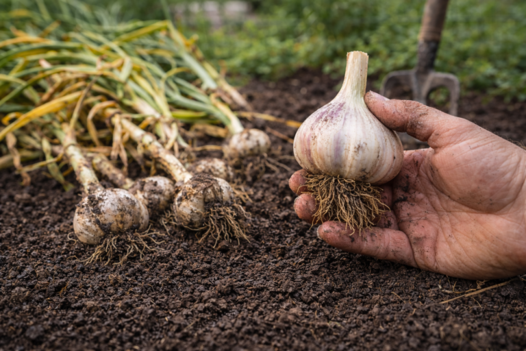 When to Harvest Garlic for Maximum Size