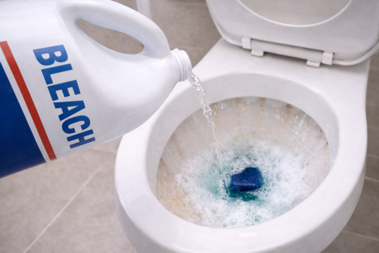 Does Bleach Damage Toilet Bowls