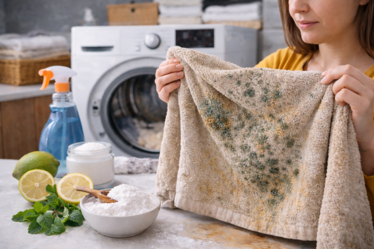 Get Mildew Smell Out of Towels